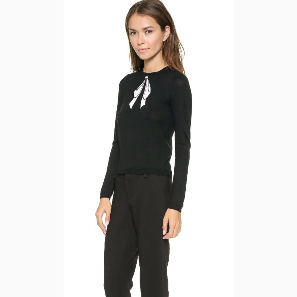 NEW! Alice + Olivia bow sweater.